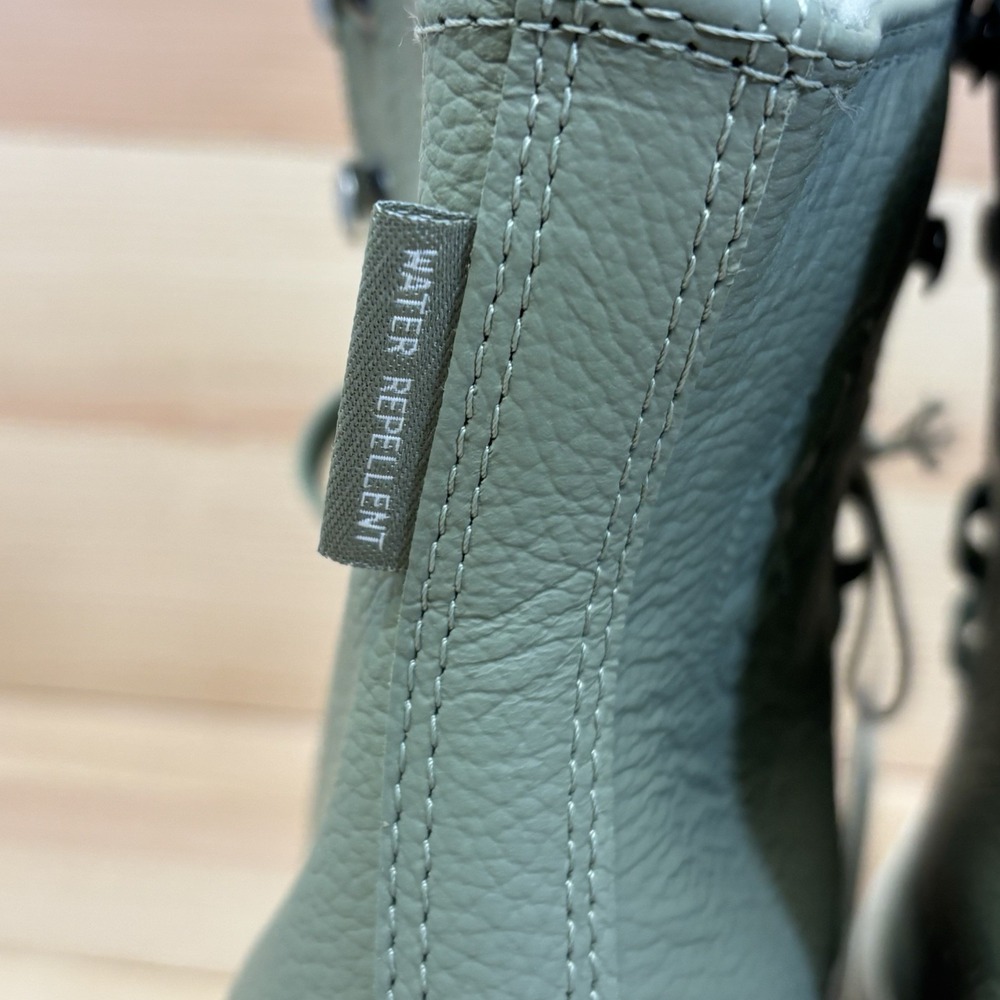 Converse Chuck 70 De Luxe Heel Hi Platform  A10378C Green Men 10 Woman 12 Leathe - Picture 7 of 12